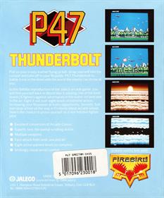 P47 Thunderbolt - Box - Back Image