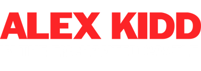Alex Kidd in the Enchanted Castle - Clear Logo Image