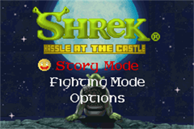 Shrek: Hassle at the Castle - Screenshot - Game Select