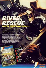River Rescue: Search, Shoot, Escape! - Advertisement Flyer - Front Image