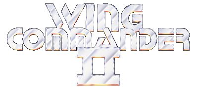 Wing Commander II: Vengeance of the Kilrathi - Clear Logo Image