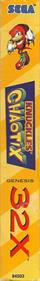 Knuckles' Chaotix - Box - Spine Image