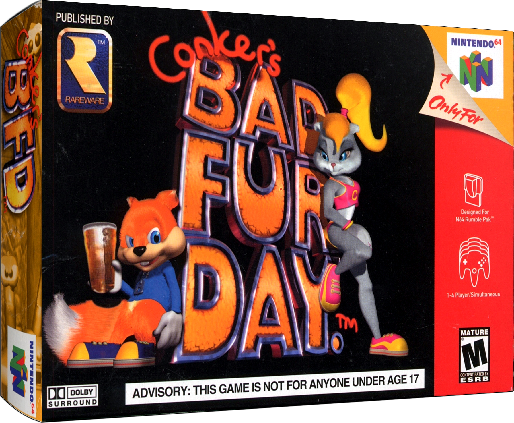 Conkers Bad Fur Day Details Launchbox Games Database