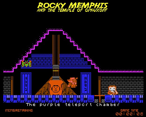 Rocky Memphis and the Temple of Ophuxoff