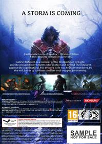 Castlevania: Lords of Shadow: Ultimate Edition - Fanart - Box - Back Image