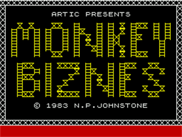 Monkey Bizness - Screenshot - Game Title Image