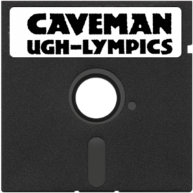 Caveman Ugh-Lympics - Fanart - Disc Image