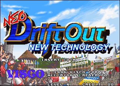 Neo Drift Out: New Technology - Screenshot - Game Title Image