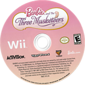 Barbie and the Three Musketeers - Disc Image