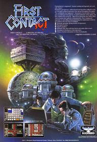 First Contact - Advertisement Flyer - Front Image