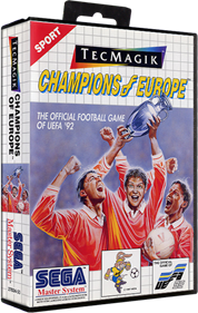 Champions of Europe - Box - 3D Image