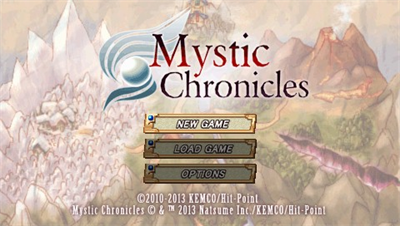 Mystic Chronicles - Screenshot - Game Title Image
