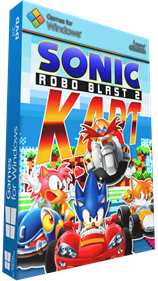 Sonic Robo Blast 2 Kart - Box - 3D Image