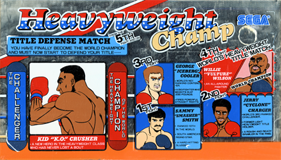 Heavyweight Champ - Arcade - Marquee Image