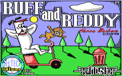 Ruff and Reddy in the Space Adventure - Screenshot - Game Title Image
