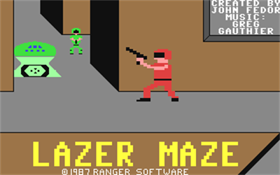 Lazer Maze (Ranger Software) - Screenshot - Game Title Image