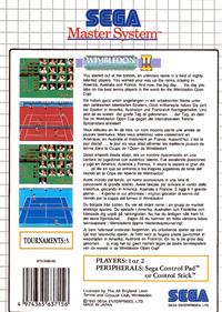 Wimbledon II - Box - Back Image