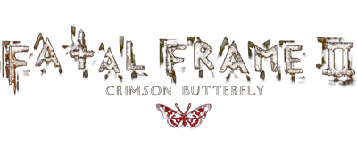 Fatal Frame II: Crimson Butterfly - Clear Logo Image