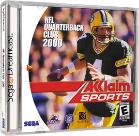 NFL Quarterback Club 2000 - Box - 3D Image