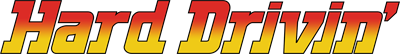 Hard Drivin' - Clear Logo Image