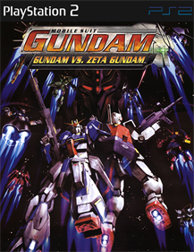 Mobile Suit Gundam: Gundam vs. Zeta Gundam  - Fanart - Box - Front Image