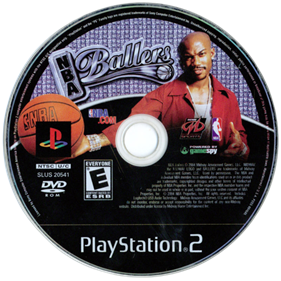 NBA Ballers - Disc Image