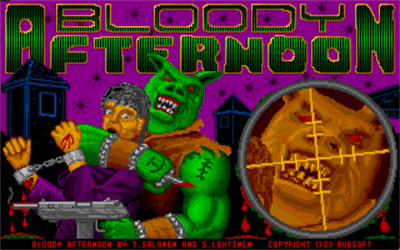 Bloody Afternoon - Screenshot - Game Title Image