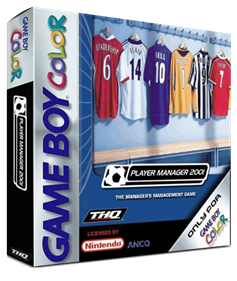 Player Manager 2001 - Box - 3D Image