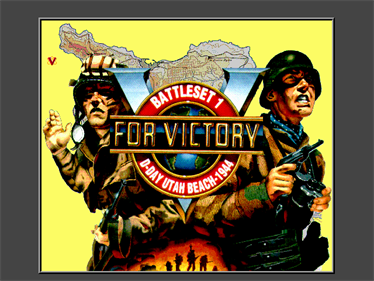 V for Victory: D-Day Utah Beach - Screenshot - Game Title Image