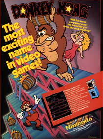 Donkey Kong - Advertisement Flyer - Front Image