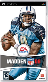 Madden NFL 08 - Box - Front - Reconstructed Image