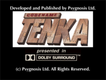Codename: Tenka - Screenshot - Game Title Image