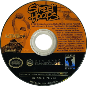 Street Hoops - Disc Image