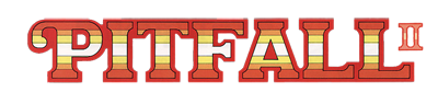 Pitfall II: The Lost Caverns - Clear Logo Image