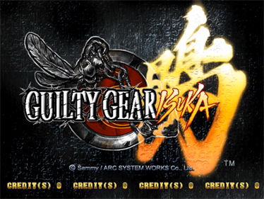 Guilty Gear Isuka - Screenshot - Game Title Image