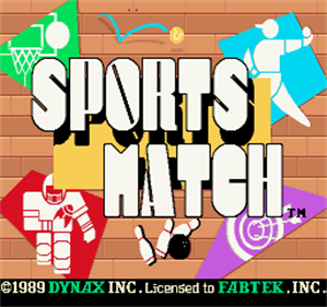 Sports Match - Screenshot - Game Title Image