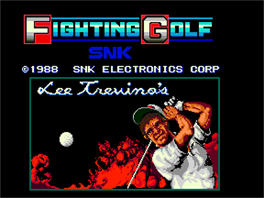 Fighting Golf - Screenshot - Game Title Image