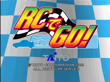 RC De Go! - Screenshot - Game Title Image