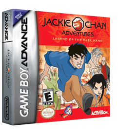 Jackie Chan Adventures: Legend of The Dark Hand - Box - 3D Image