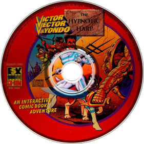 The Awesome Adventures of Victor Vector & Yondo: The Hypnotic Harp - Disc Image