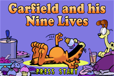 Garfield and His Nine Lives - Screenshot - Game Title Image