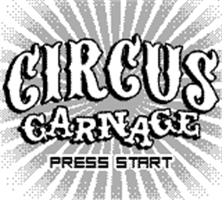 Circus Carnage - Screenshot - Game Title Image