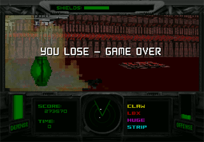 T-MEK - Screenshot - Game Over Image