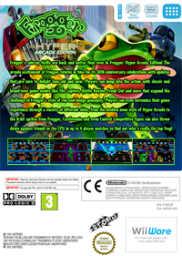 Frogger: Hyper Arcade Edition - Box - Back Image