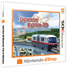 Japanese Rail Sim 3D: Monorail Trip to Okinawa - Box - 3D Image