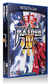 Raiden IV - Box - 3D Image
