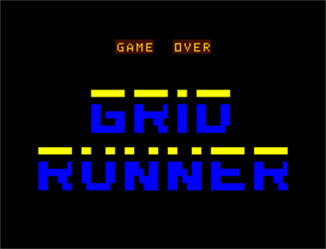 Gridrunner - Screenshot - Game Over Image