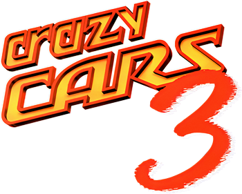 Crazy Cars 3 - Clear Logo Image