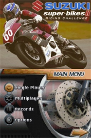 Suzuki Super-Bikes II: Riding Challenge - Screenshot - Game Title Image