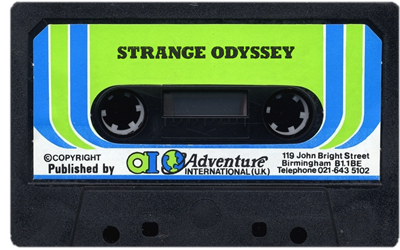 Strange Odyssey - Cart - Front